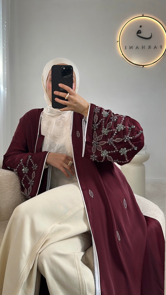 Abaya Abu Dhabi - Bordeaux