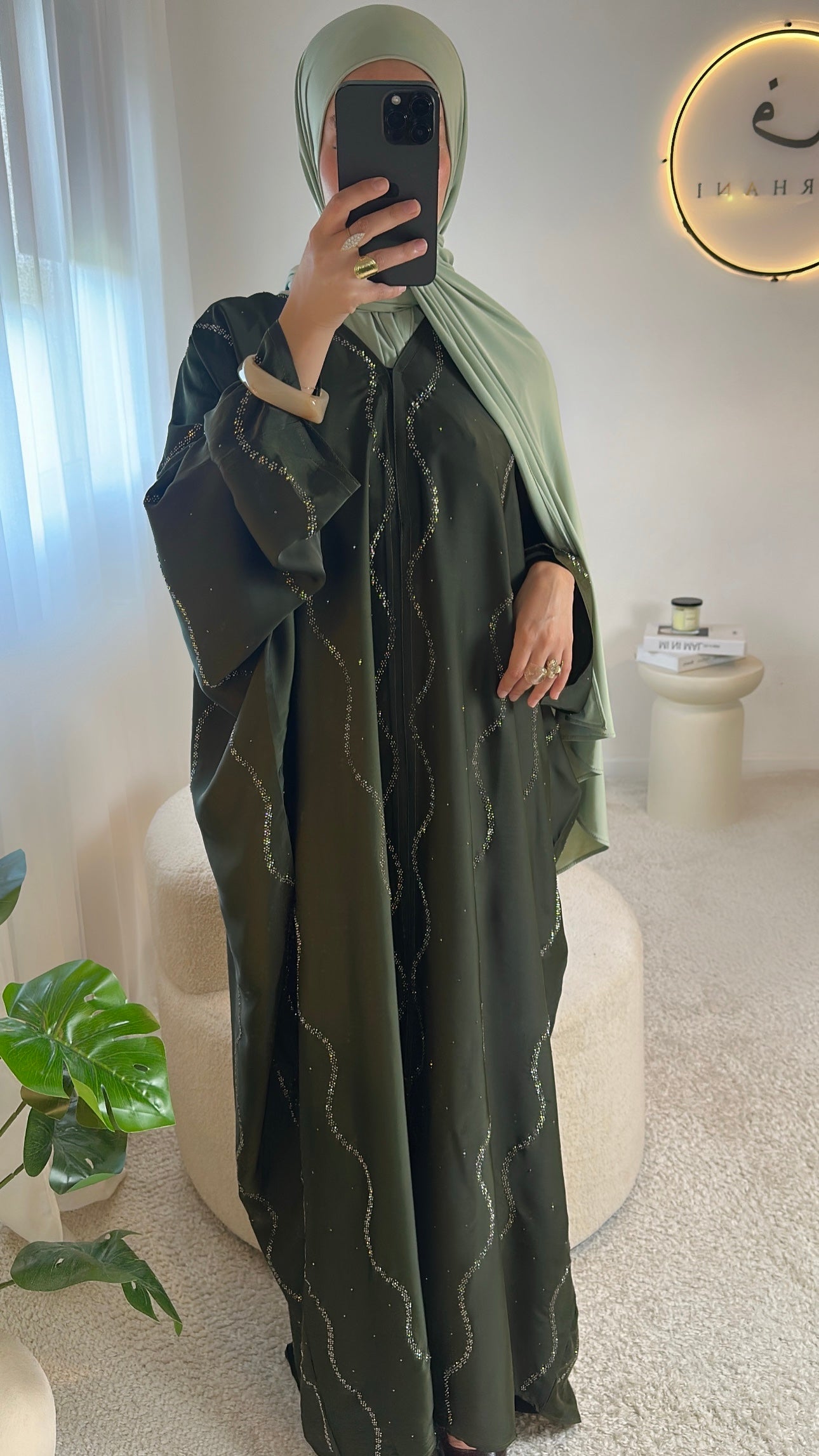 Abaya Sétif - Kaki