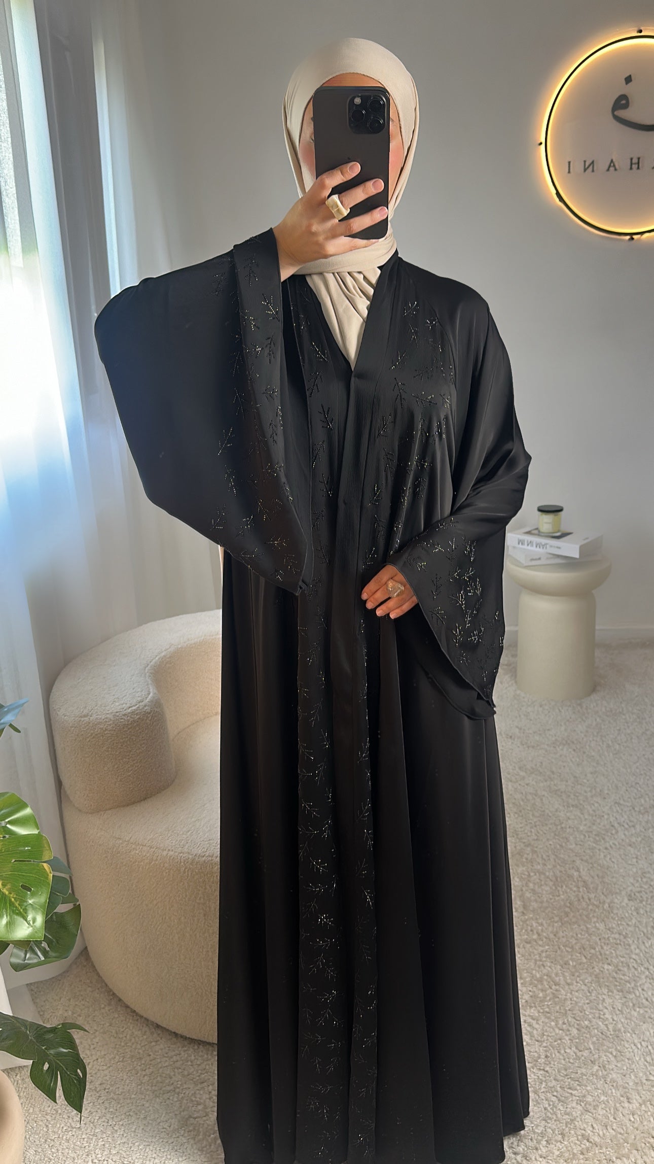 Abaya Noor - Noire