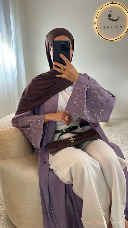 Abaya Shérinne - Lilas