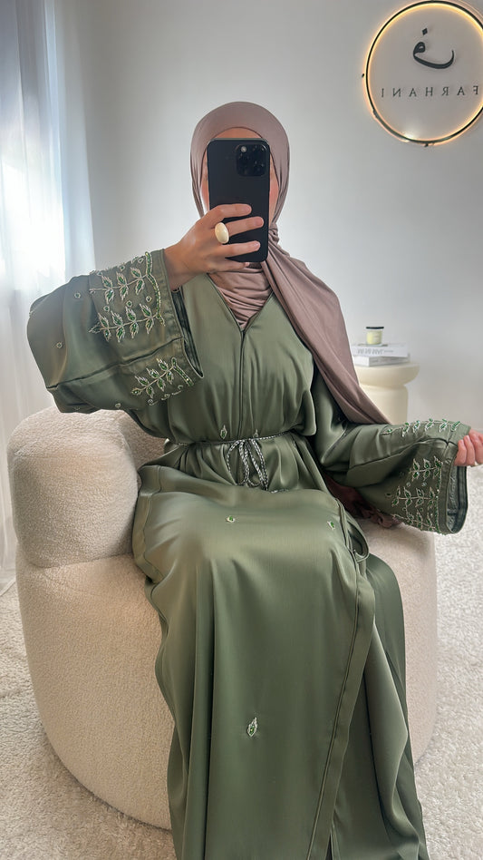 Abaya Abu Dhabi BIS - Vert clair