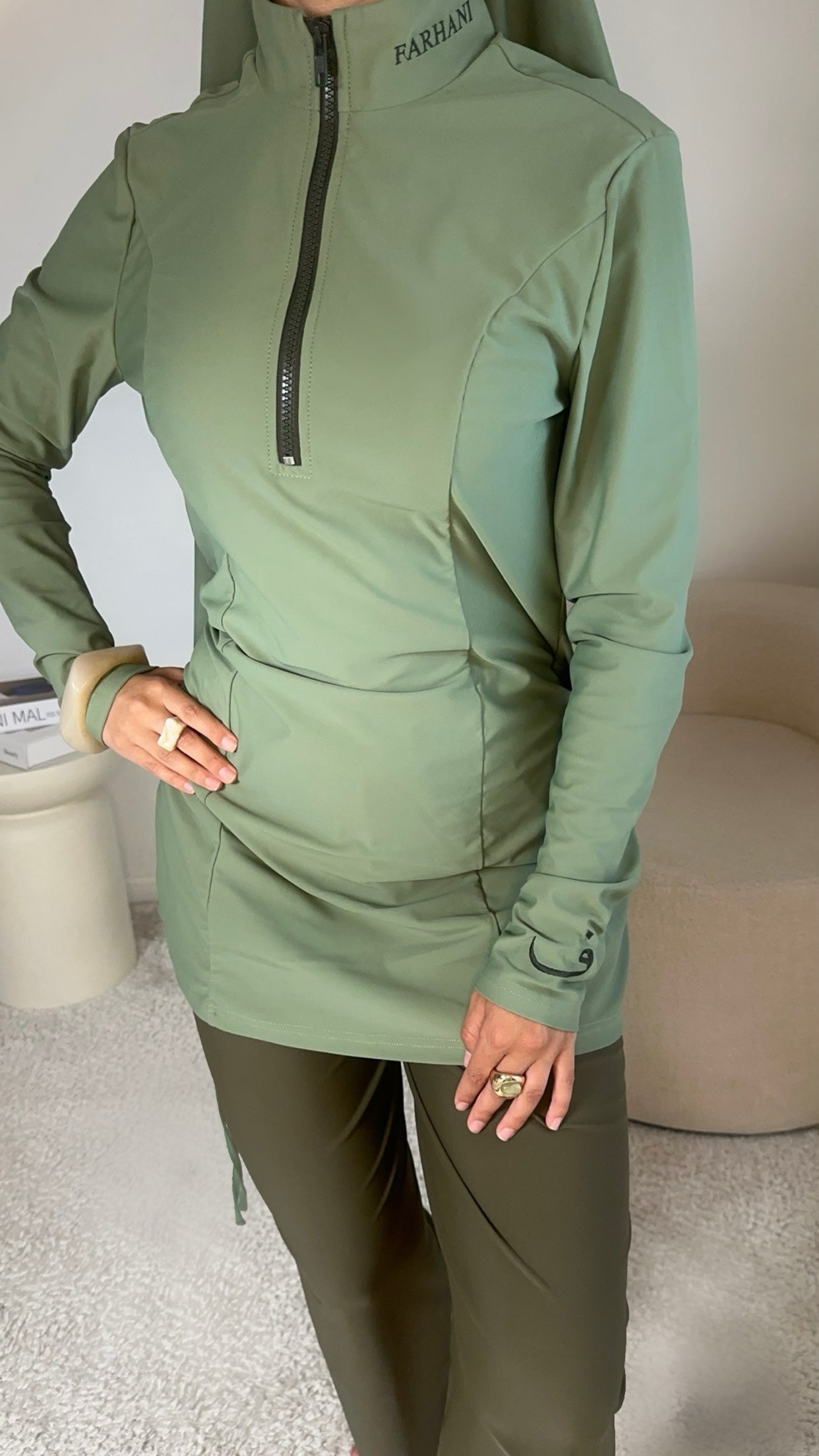 Burkini Pistachio - 4 pièces  BIENTÔT DISPONIBLE