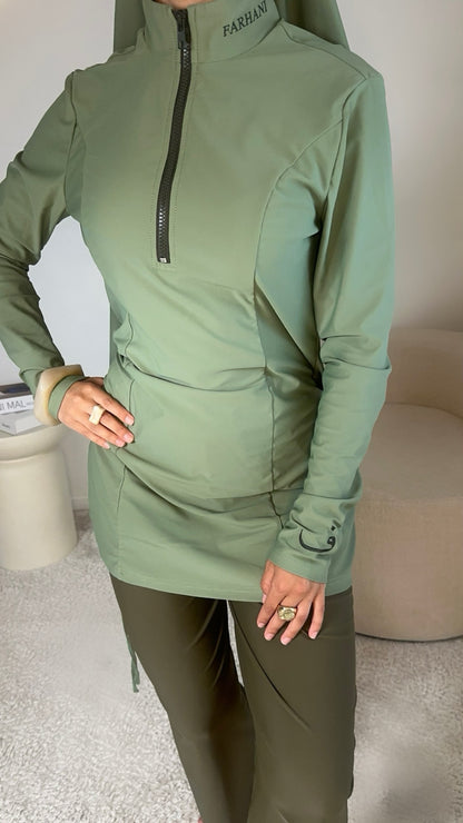 Burkini Pistachio - 4 pièces  BIENTÔT DISPONIBLE