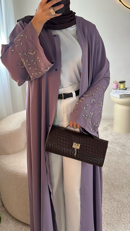 Abaya Shérinne - Lilas