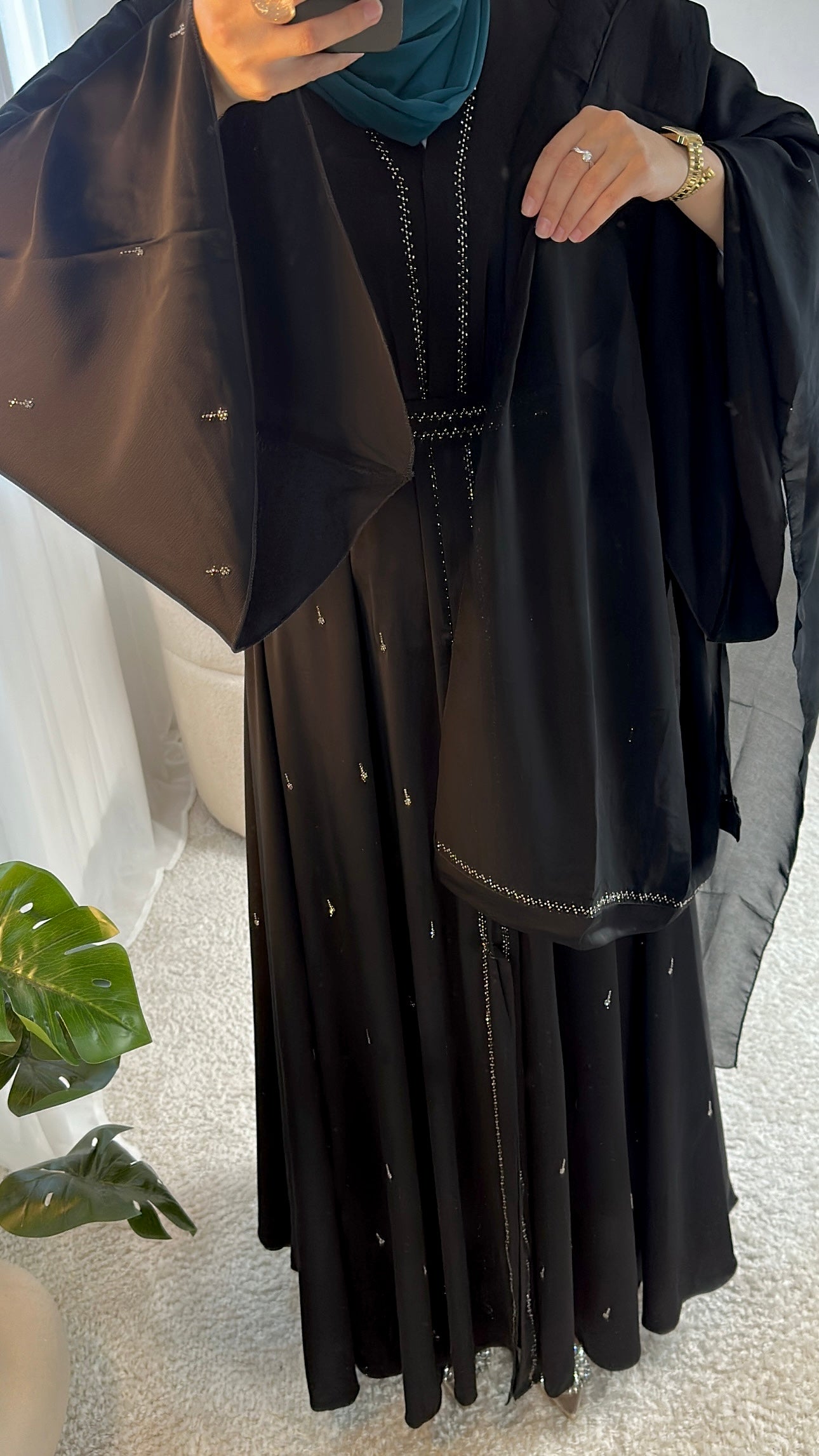 Abaya Oman - Noire
