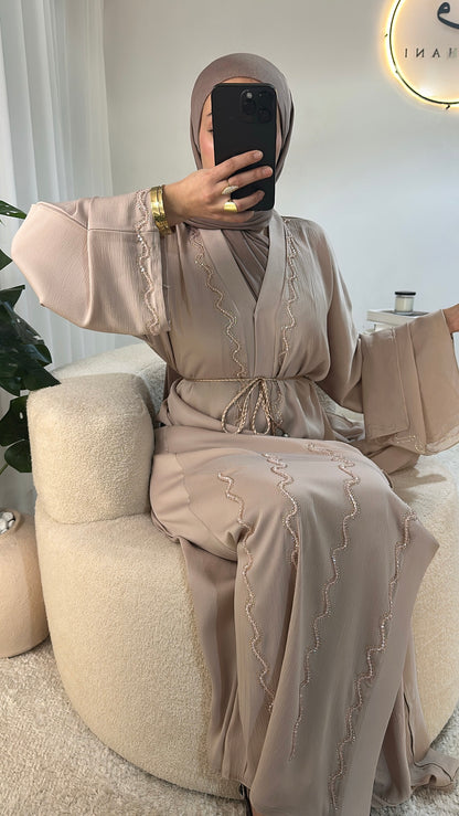 Abaya Médine - Beige