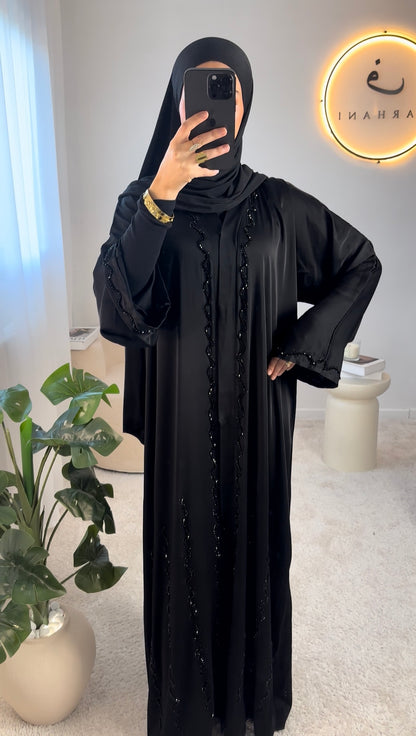 Abaya Médine - Noire