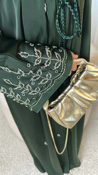 Abaya Abu Dhabi BIS - Vert foncé