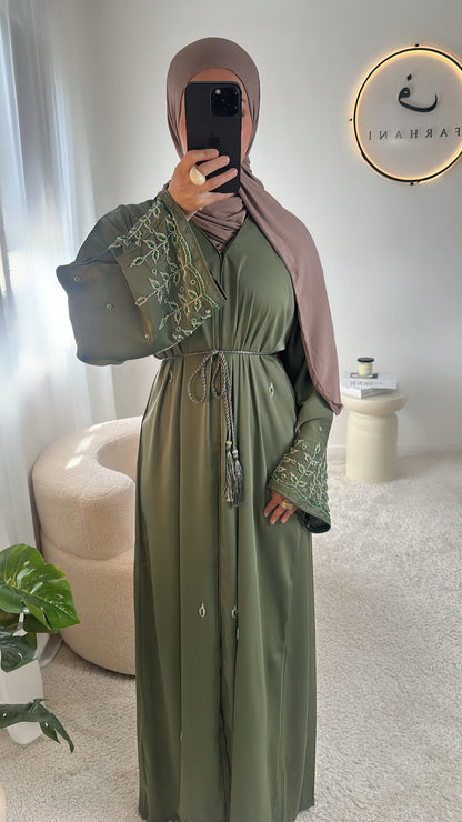 Abaya Abu Dhabi BIS - Vert clair