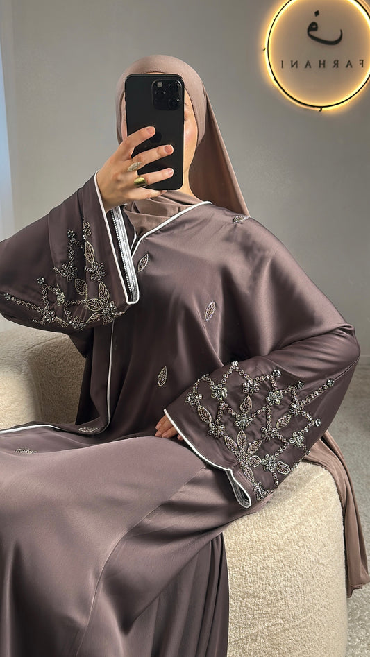 Abaya Abu Dhabi - Taupe
