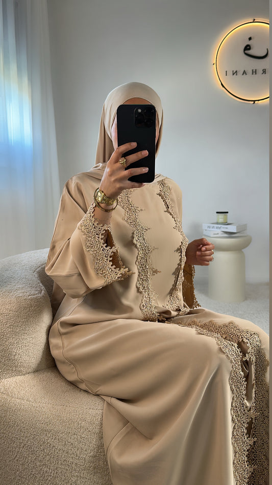 Abaya Dubaï - Beige