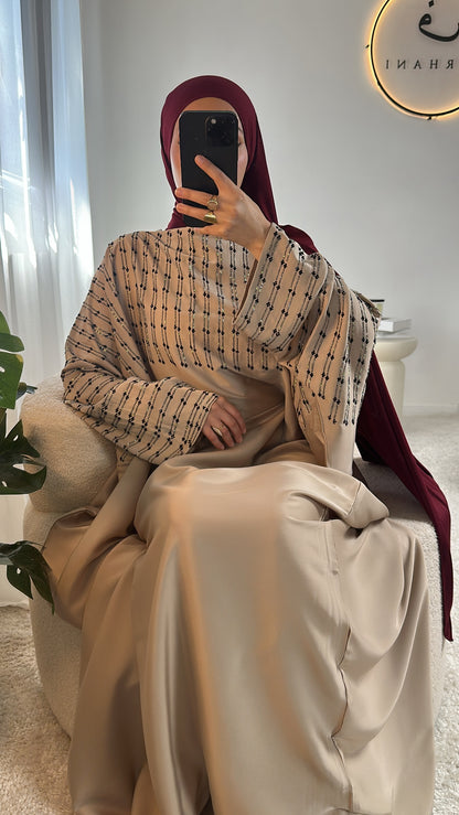 Abaya Taïf - Beige