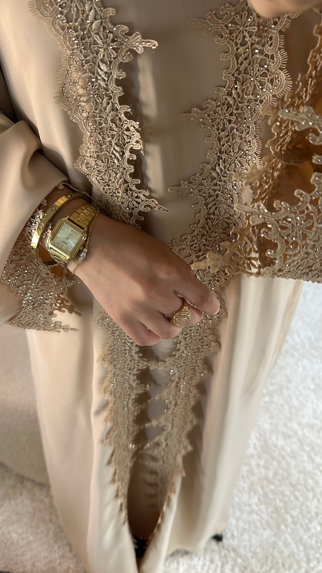 Abaya Dubaï - Beige