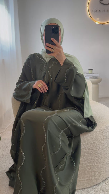 Abaya Sétif - Kaki