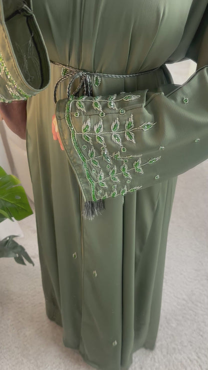 Abaya Abu Dhabi BIS - Vert clair