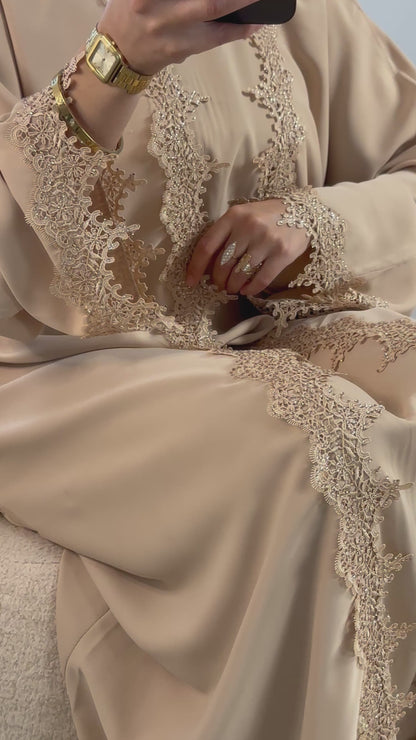 Abaya Dubaï - Beige