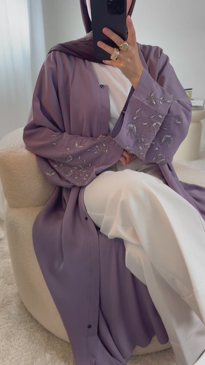 Abaya Shérinne - Lilas