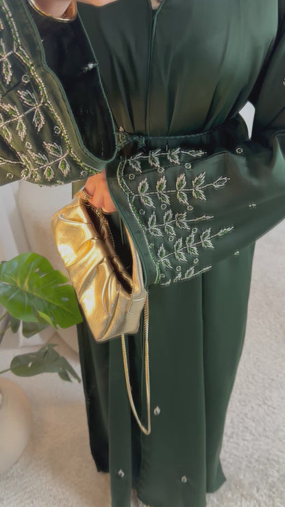 Abaya Abu Dhabi BIS - Vert foncé